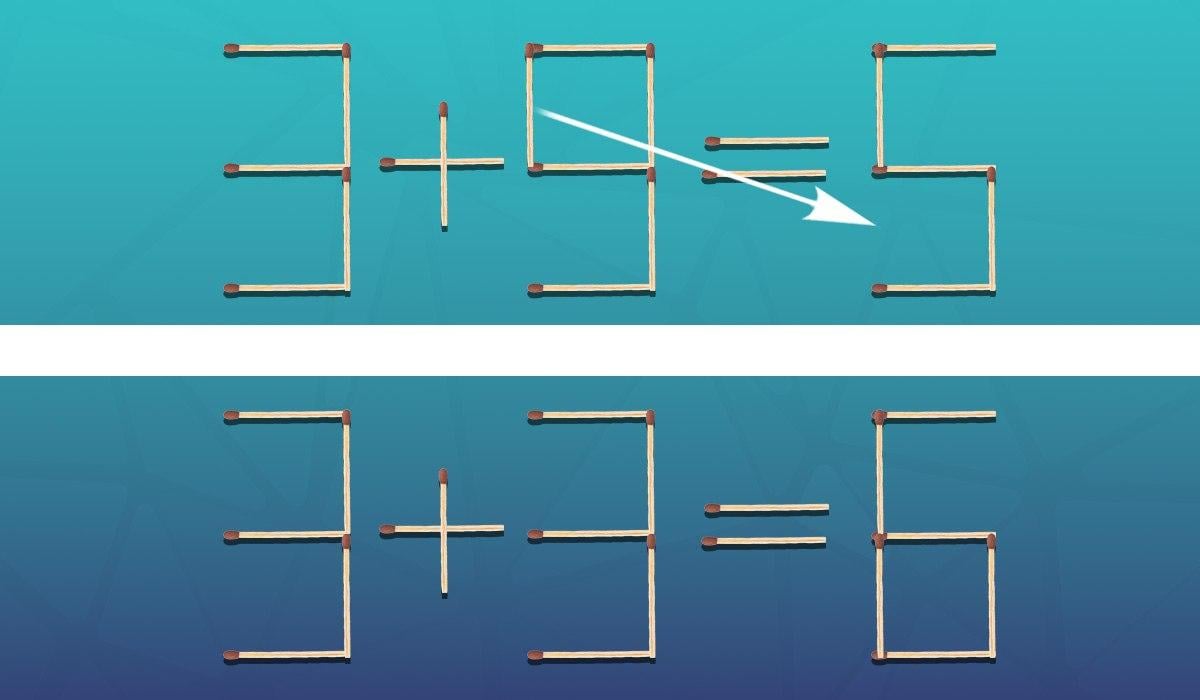 Millist tikku tuleb liigutada, et võrdsus oleks õige: mõistatus geeniustele