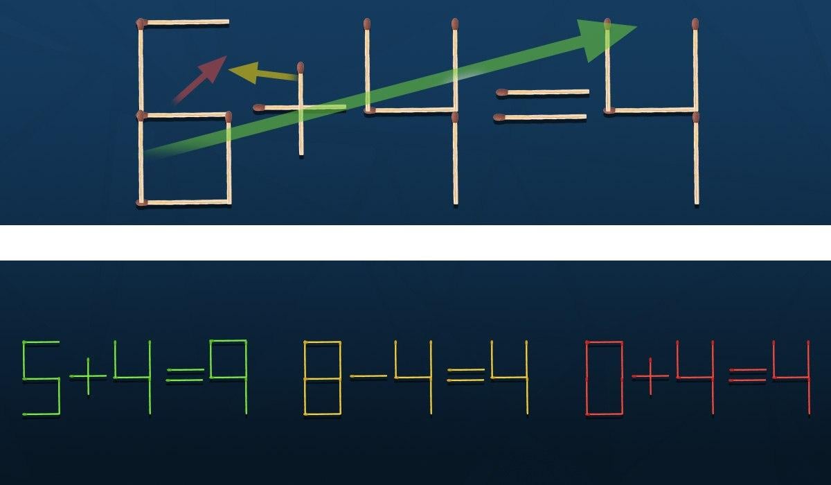 Millist vastet tuleb liigutada, et võrdsus tõeks saaks: raske mõistatus