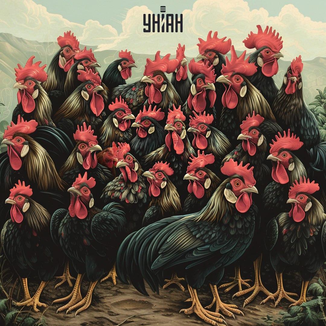 Leidke kana ajaliselt vislsest mõistatusest / Moje kollaaž