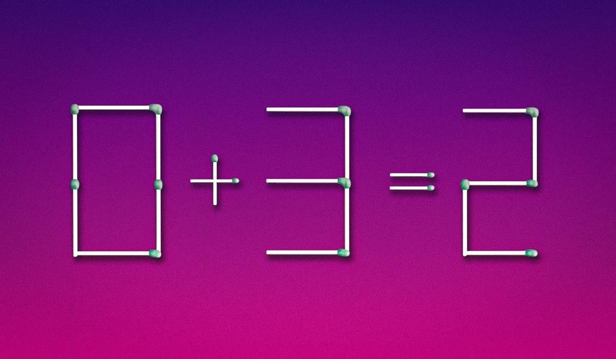 Peate lohistama ühe tiku ja võrdsus saab tõeks: mõistatus geeniustele