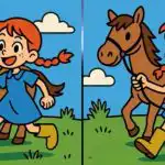 IQ test: hobusega tüdruku pildilt tuleb 39 sekundi jooksul leida