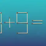 Millist tikku tuleb liigutada, et võrdsus oleks õige: mõistatus geeniustele