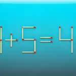 Peate lohistama 2 tikku ja võrdsus muutub õigeks: kiire IQ